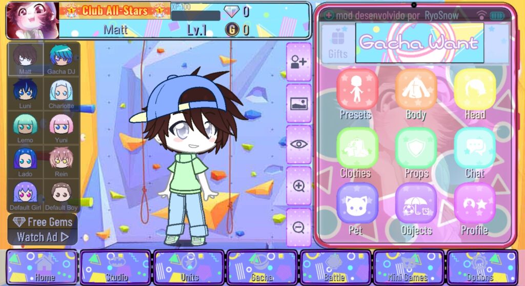 Gacha Want (Android, Windows)