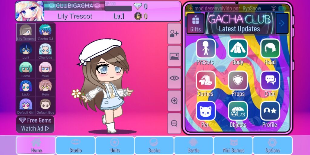 Gacha Club Edition (Android, Windows)