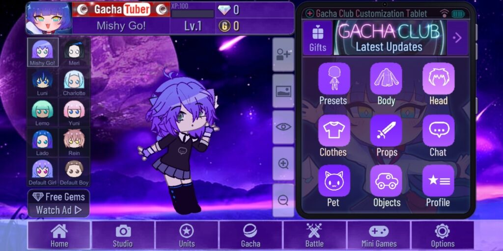 Gacha Evolution screenshot 1